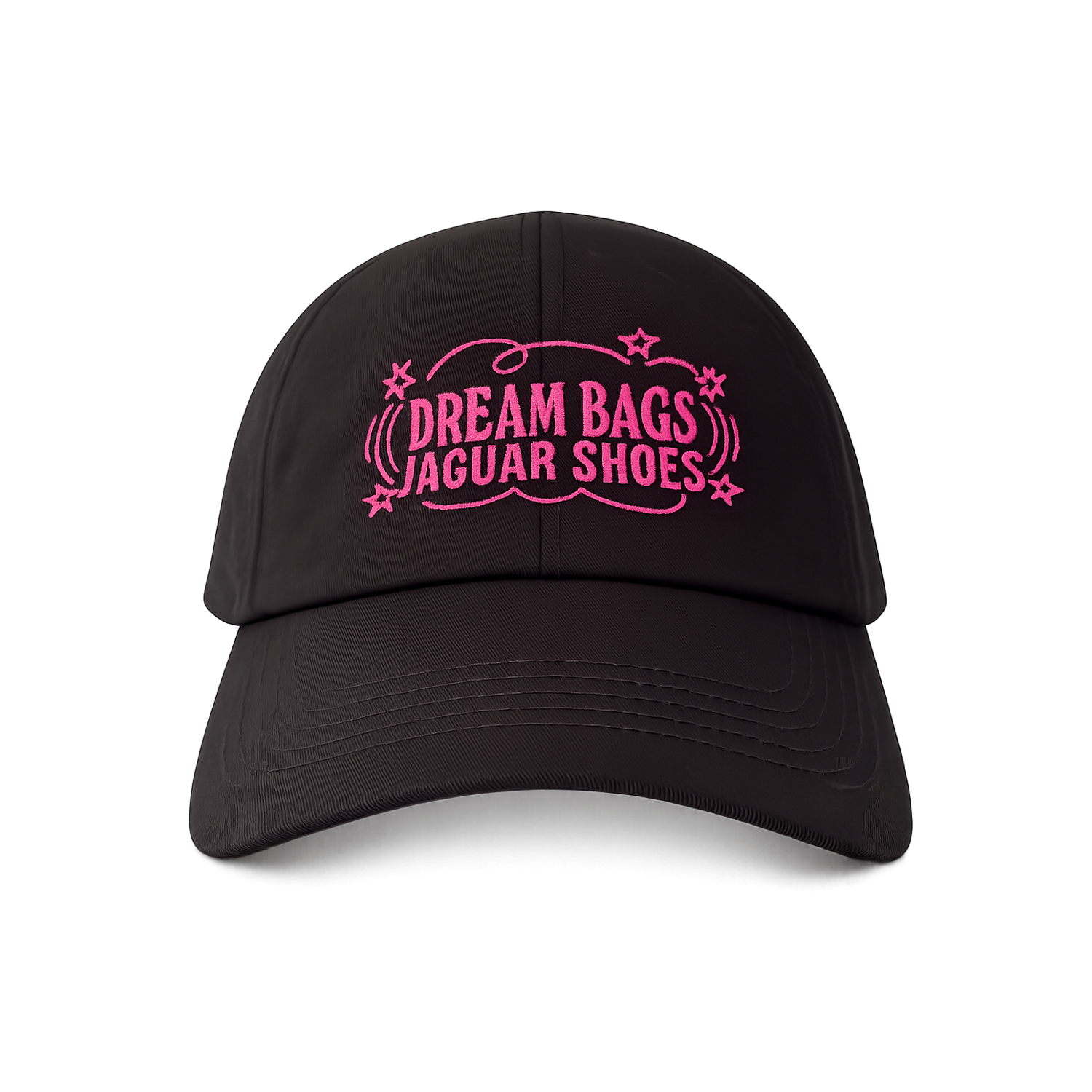 Black Baseball Cap with Pink \'DREAM\' Embroidery New Era  main image 2