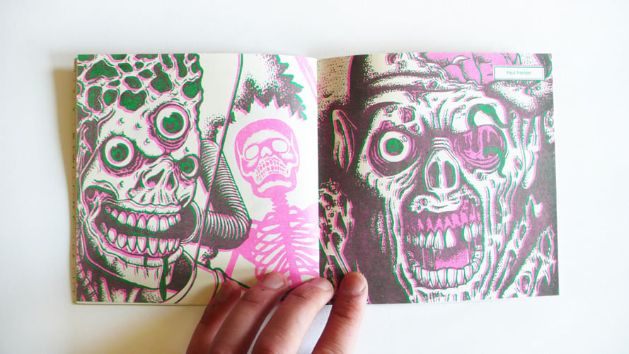 Threedee booklet with glasses
