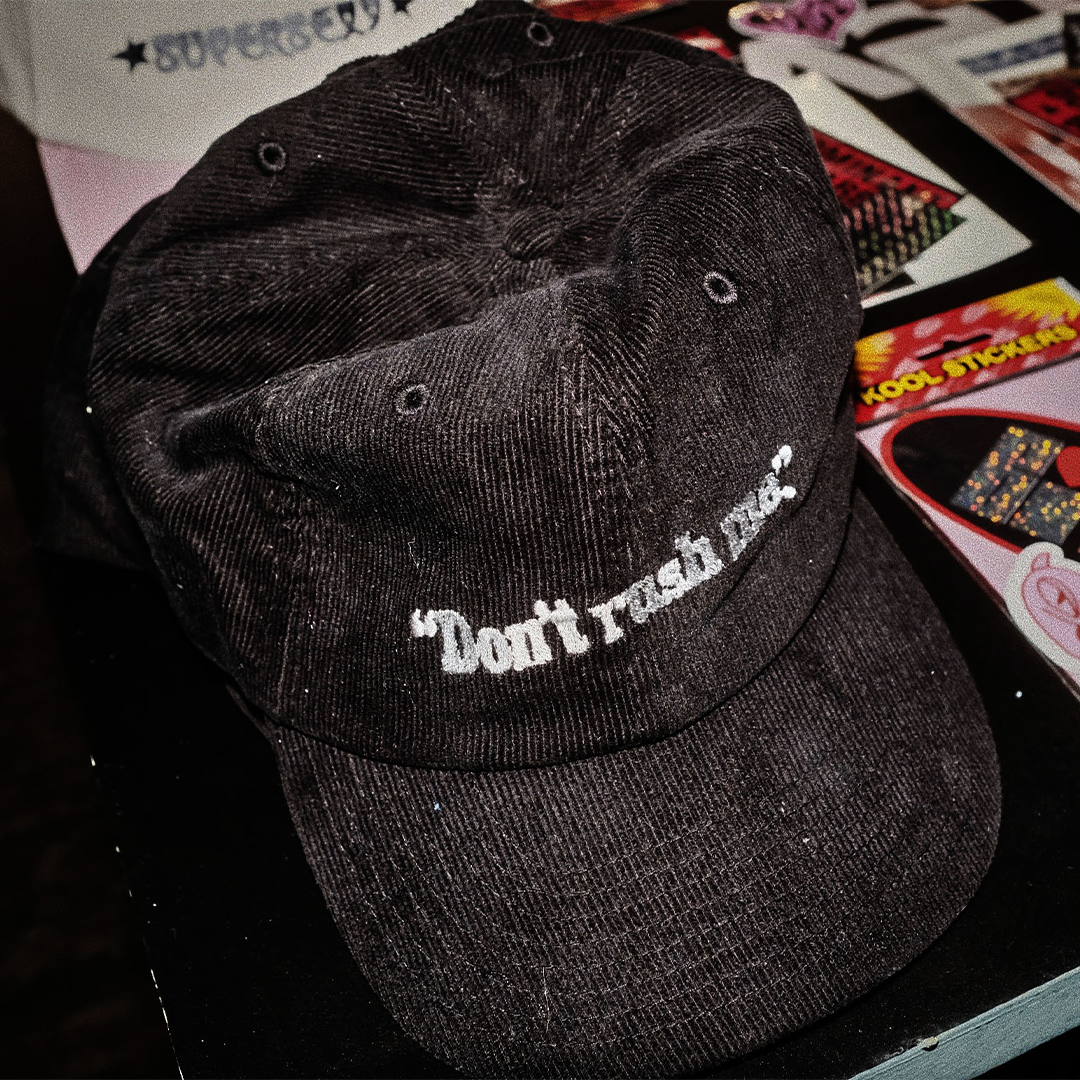 HATTIE STEWART X JAGUARSHOES Don't Rush Me Cap - Black