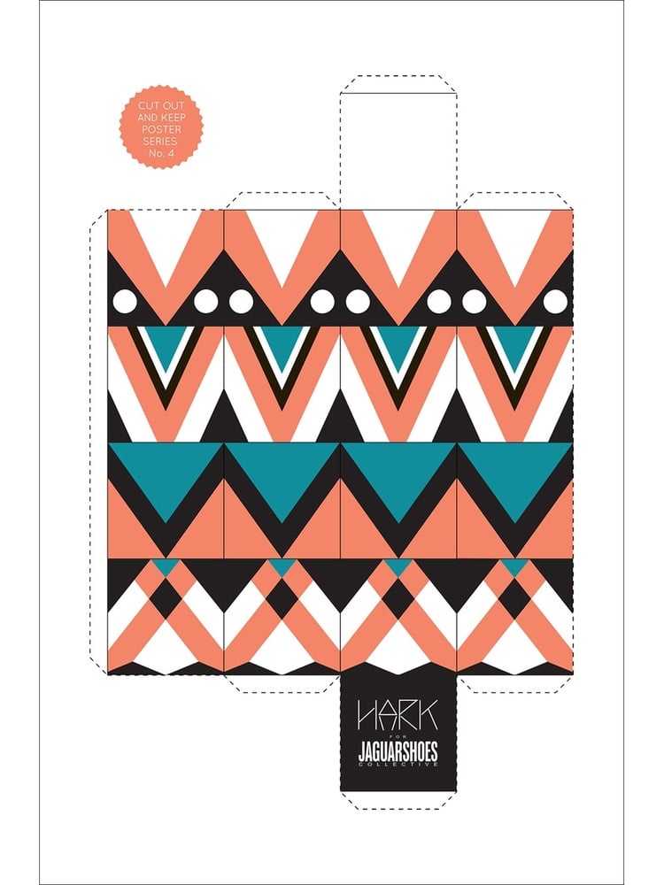 Cut Out And Keep Poster Series by Hark - Set of 4