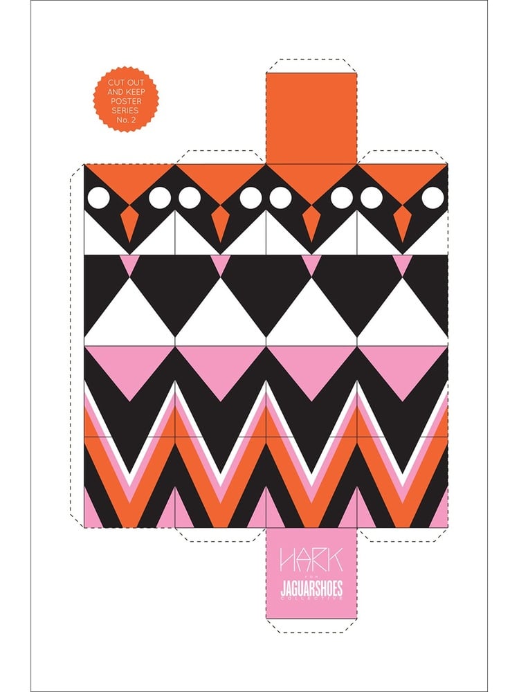 Cut Out And Keep Poster Series by Hark - Set of 4